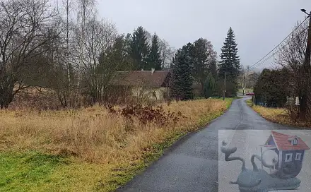 Prodej stavebního pozemku 1 905 m², Zákupy - Kamenice, okres Česká Lípa