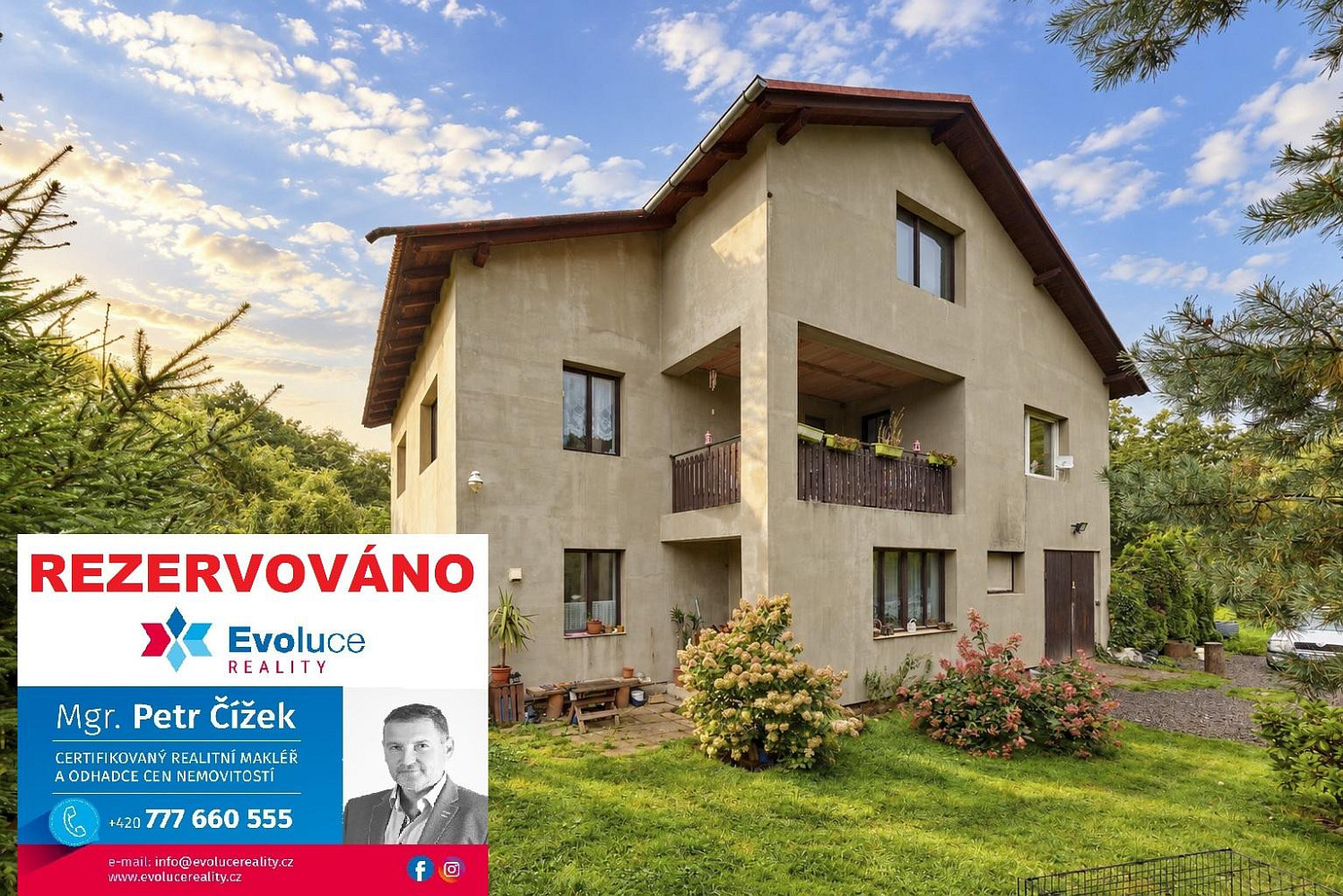 Prodej domu 268 m² s pozemkem 2 868 m²