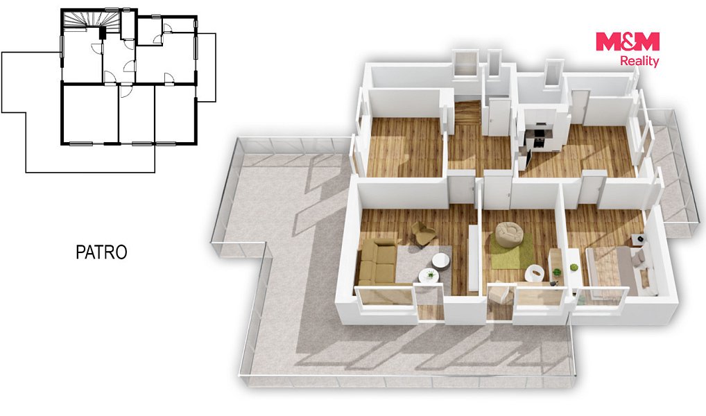 Prodej domu 179 m² s pozemkem 896 m², Hořice – náhled fotky 23