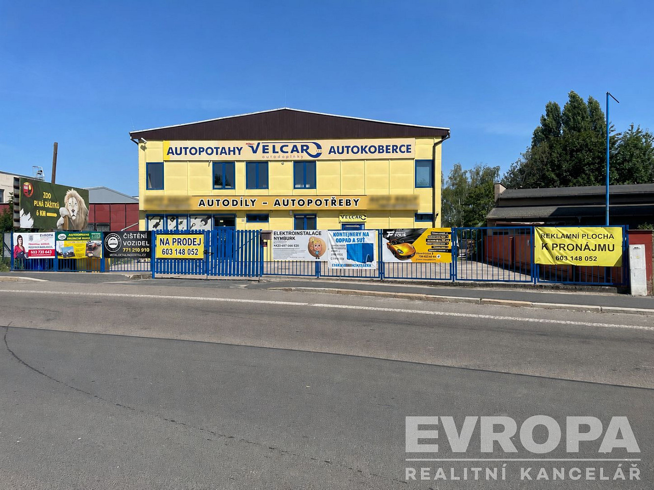 Prodej výrobních prostor 900 m²
