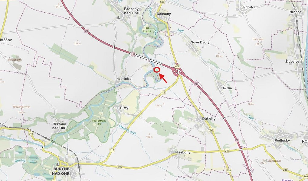 Prodej pole 1 183 m², Nové Dvory – náhled fotky 9