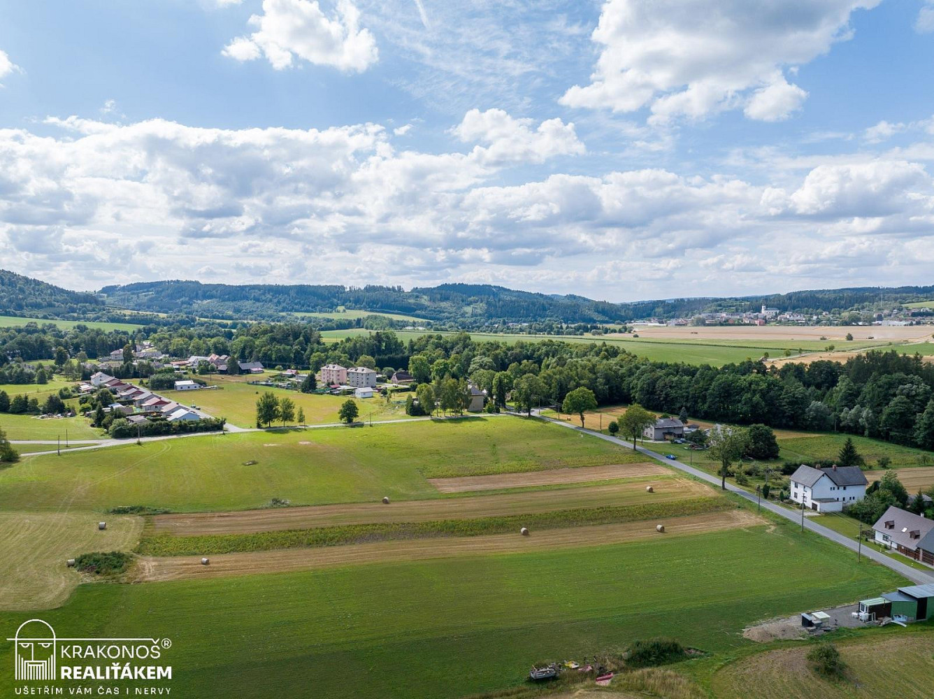 Prodej stavebního pozemku 1 026 m² – pohled 6