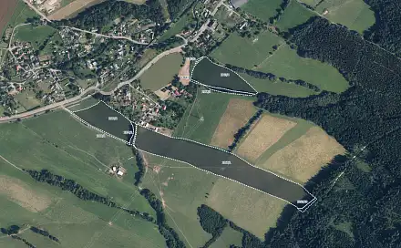 Prodej louky 51 831 m², Petrov nad Desnou, okres Šumperk