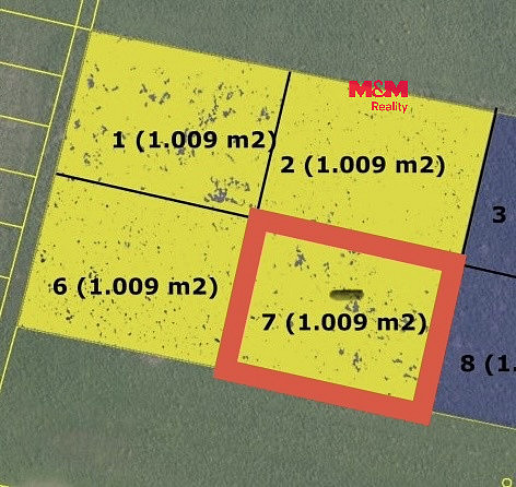 Prodej stavebního pozemku 1 090 m²