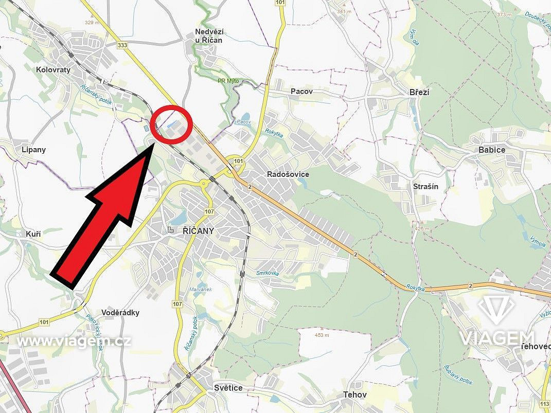 Prodej komerčního pozemku 2 230 m² – fotografie 2