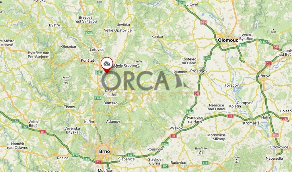Prodej stavebního pozemku 1 437 m², Lhota Rapotina – náhled fotky 6