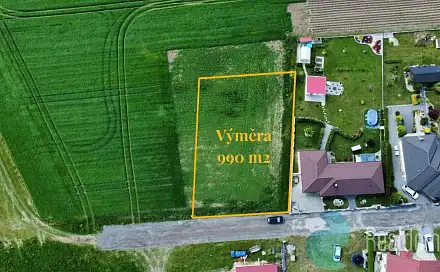 Prodej stavebního pozemku 990 m², Kaplice, okres Český Krumlov