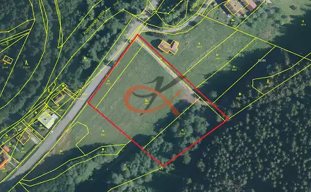 Prodej stavebního pozemku 9 506 m², Horní Bečva, okres Vsetín