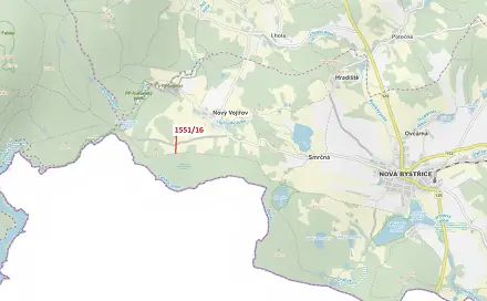 Dražba lesa 148 m², Číměř