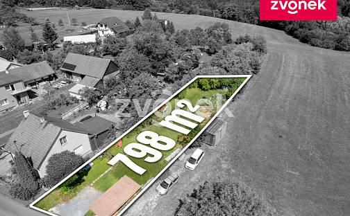 Prodej stavebního pozemku 798 m², Veselá, okres Zlín