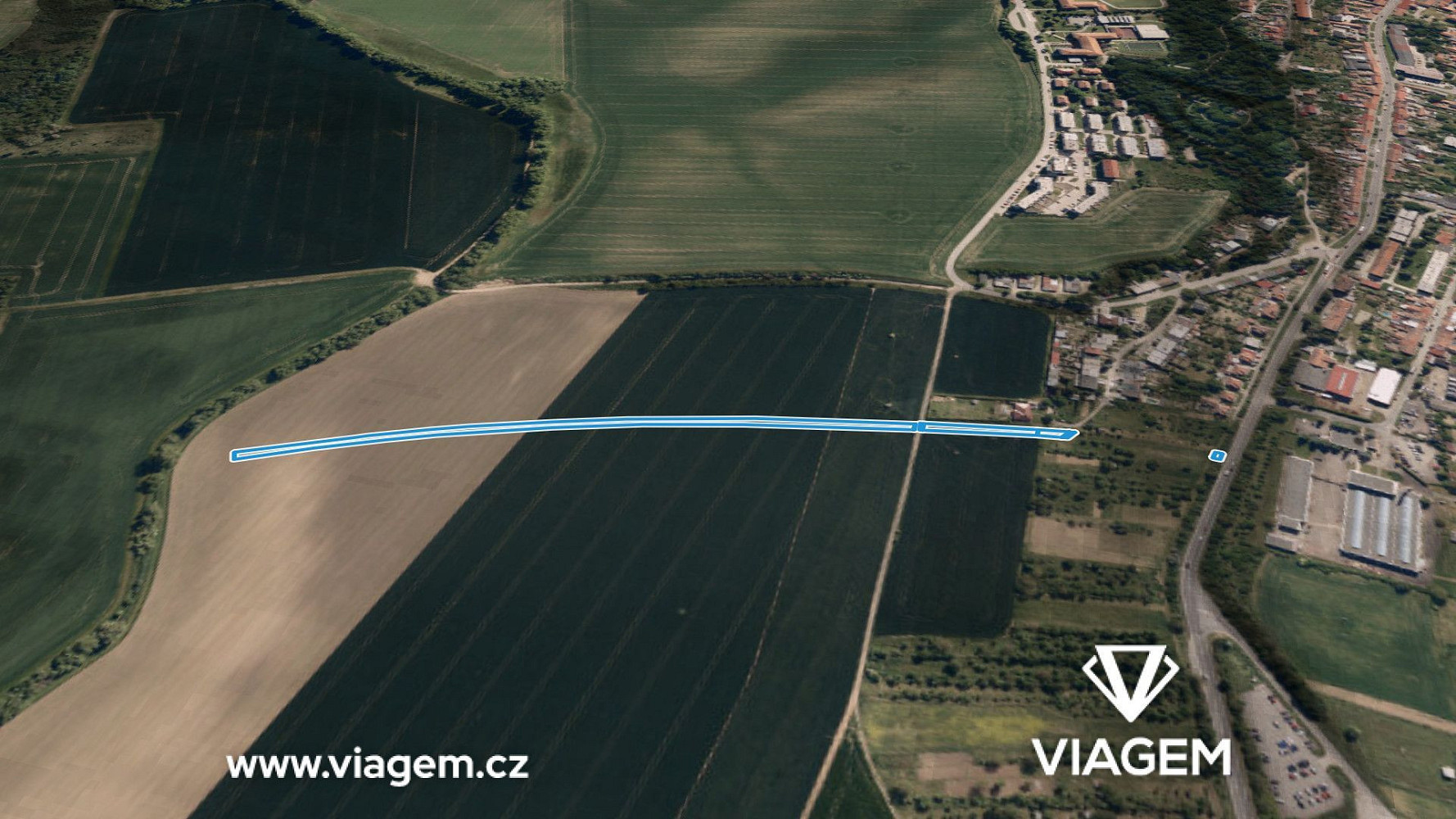 Prodej pole 1 418 m² – fotografie 2