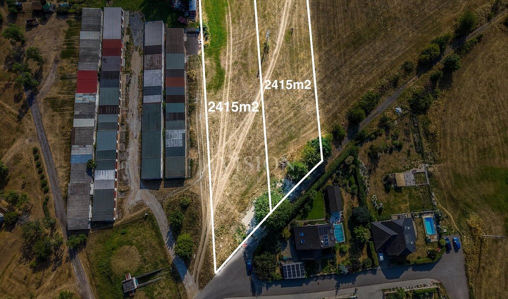 Prodej stavebního pozemku 4 832 m², Milevsko – náhled fotky 3