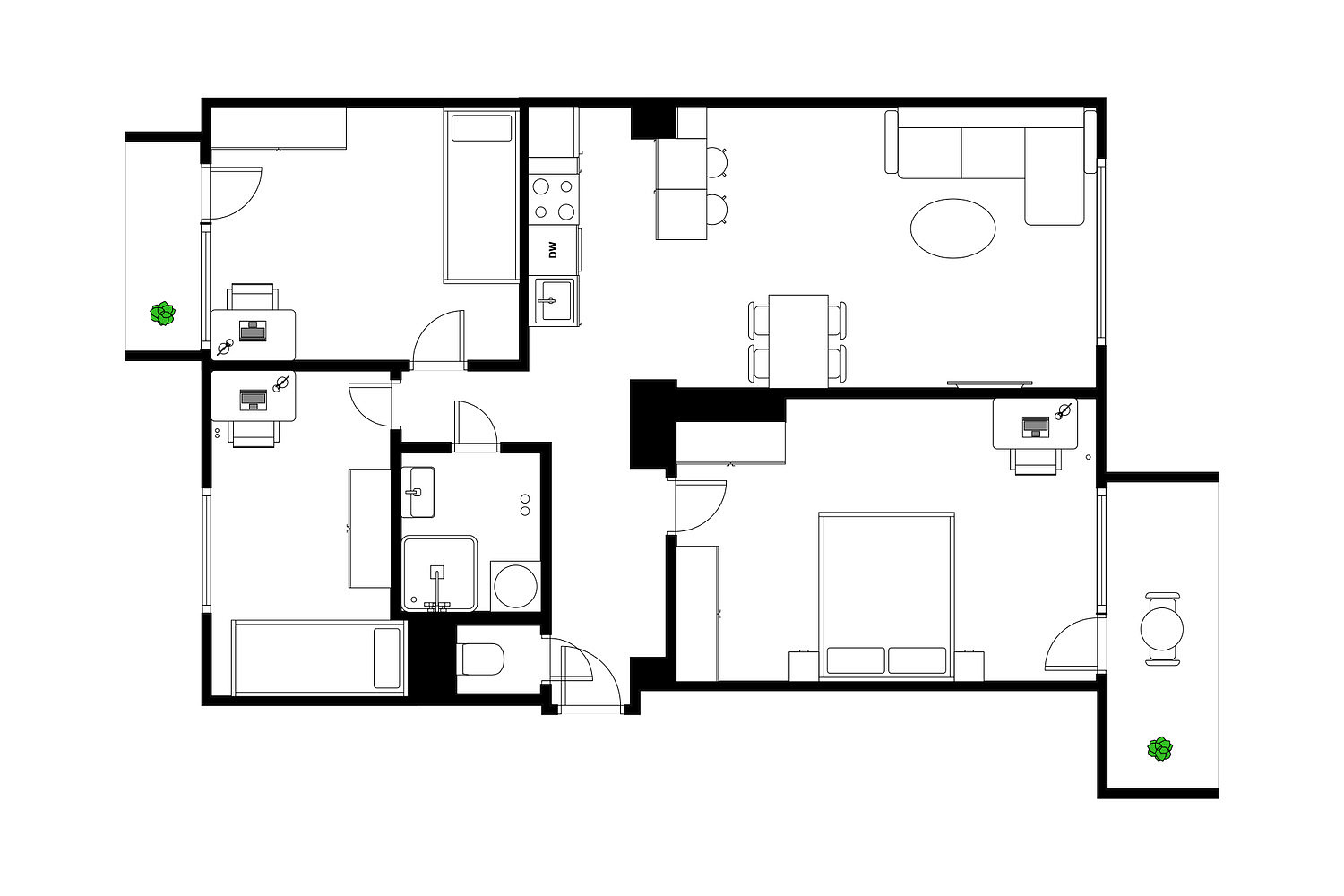 Prodej bytu 4+kk 80 m² – fotografie 3