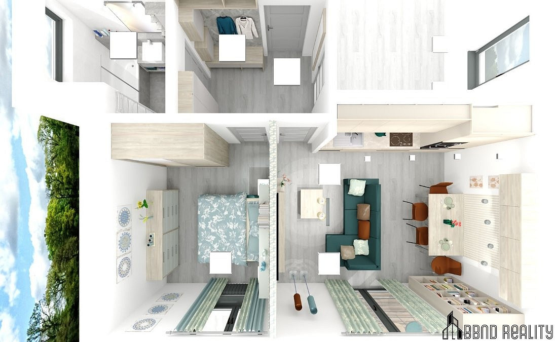 Prodej bytu 2+kk 46 m²