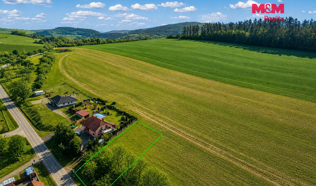 Prodej stavebního pozemku 1 233 m², Krásná Hora nad Vltavou – náhled fotky 11
