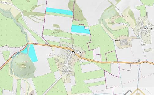 Prodej pole 59 448 m², Želkovice, okres Louny