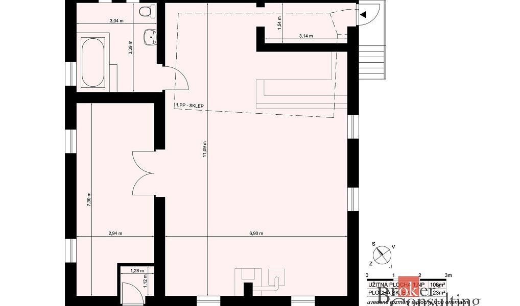 Prodej domu 136 m² s pozemkem 274 m², Černá v Pošumaví – náhled fotky 18