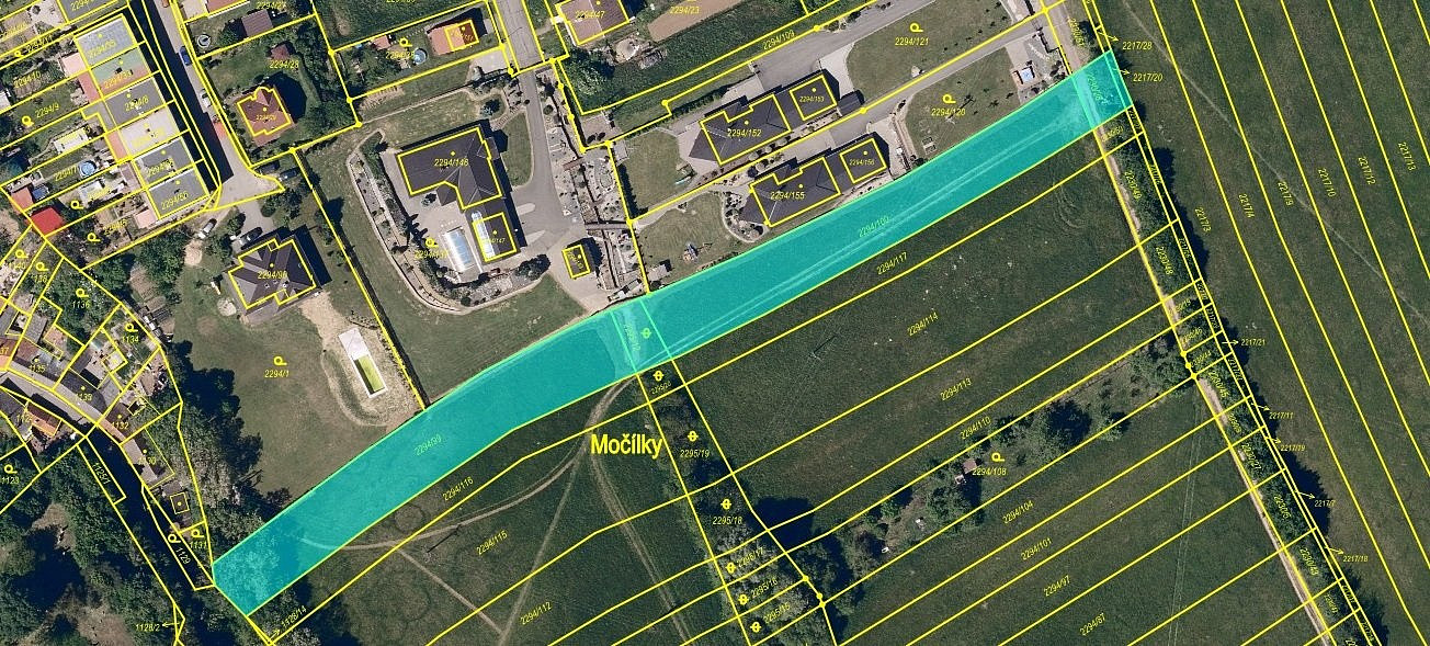 Prodej stavebního pozemku 3 329 m² – fotografie 2