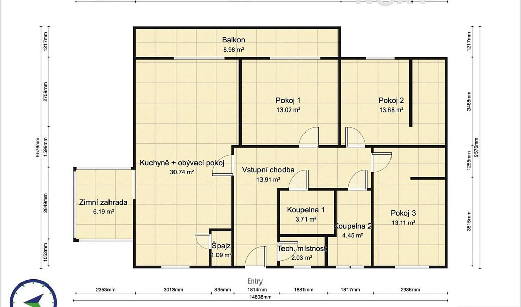 Prodej domu 94 m² s pozemkem 580 m², Šumperk – náhled fotky 27