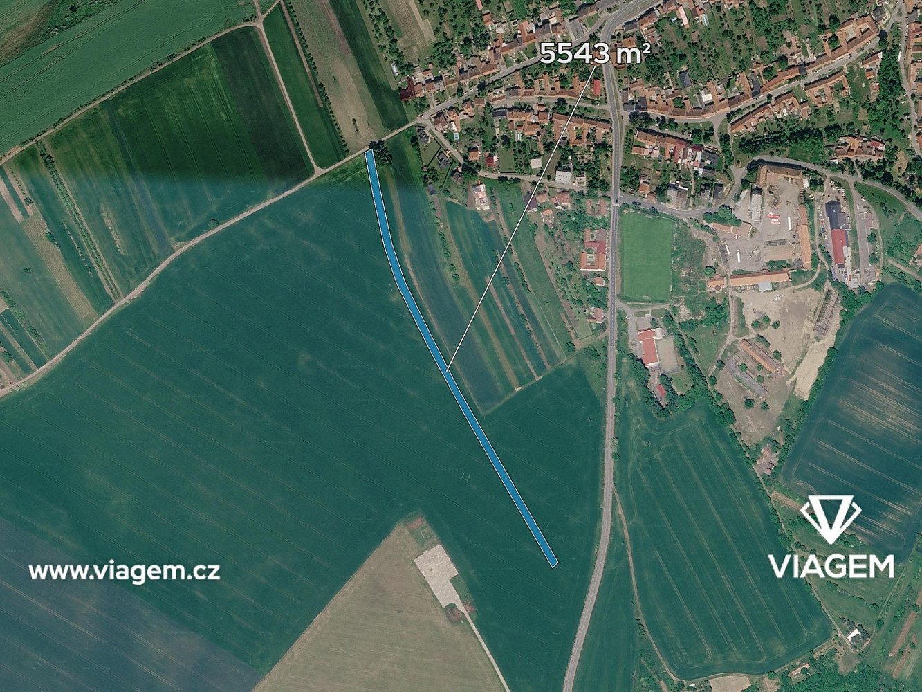 Prodej pole 923 m² – fotografie 2