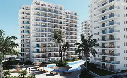 Prodej bytu 2+kk 60 m², Trikomo, Kypr