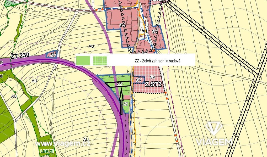 Prodej zahrady 465 m², Golčův Jeníkov – náhled fotky 3