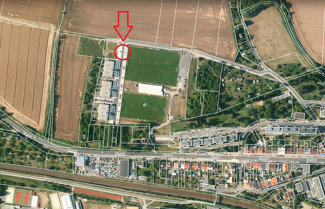 Pronájem parkovacího místa, ul. Křimická 152, Plzeň