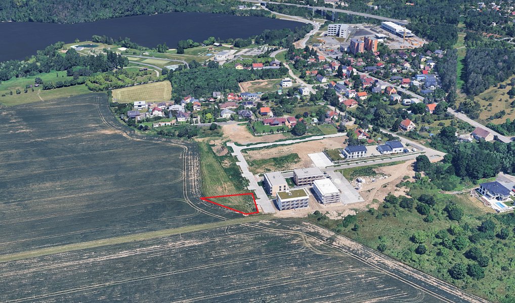 Prodej stavebního pozemku 606 m², Plzeň – fotka 1 z 3