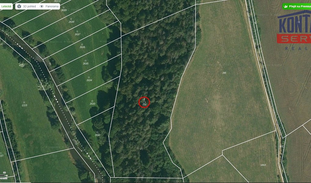 Prodej lesa 9 664 m², Číchov – náhled fotky 2