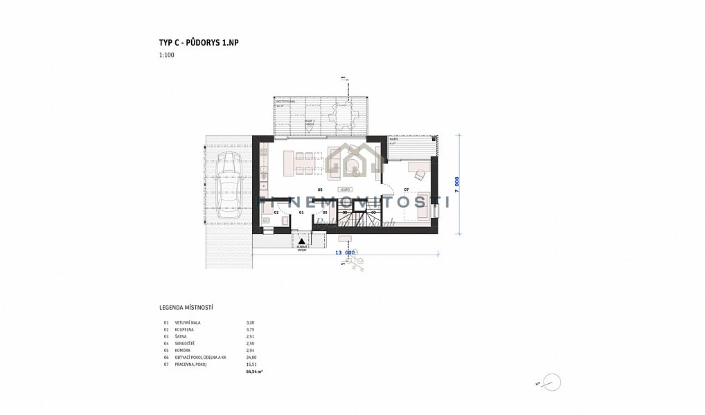 Prodej domu 135 m² s pozemkem 783 m², Dolní Roveň – náhled fotky 10
