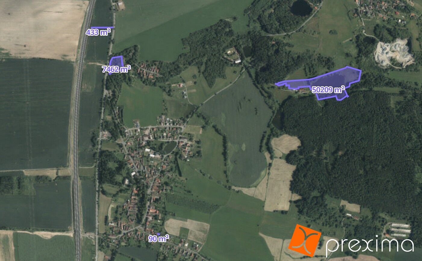 Prodej vodní plochy 829 m²