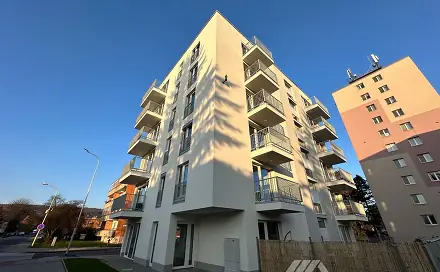 Pronájem bytu 1+kk 26 m², Moravní, Otrokovice, okres Zlín