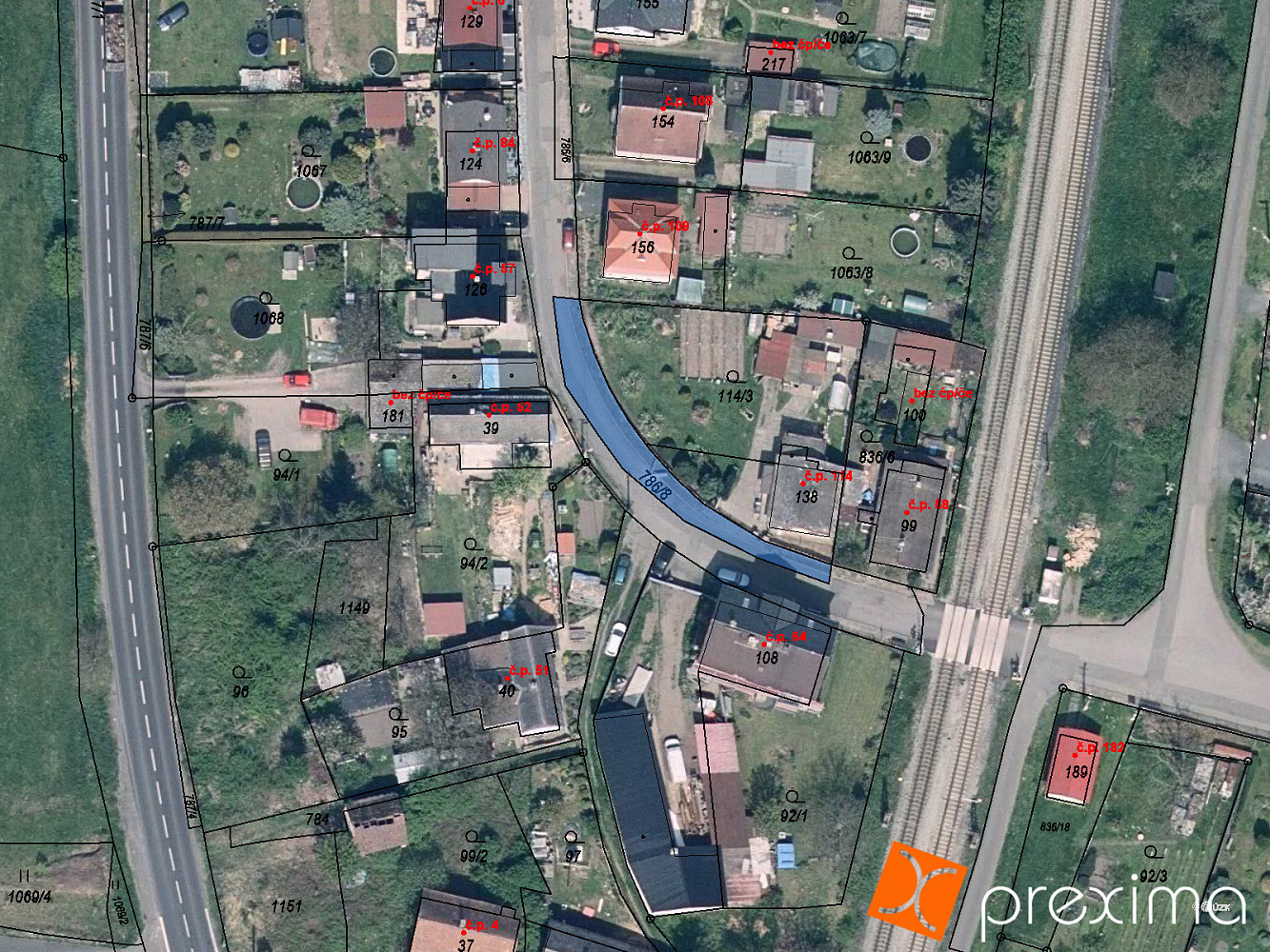 Prodej pozemku 208 m² – fotografie 3