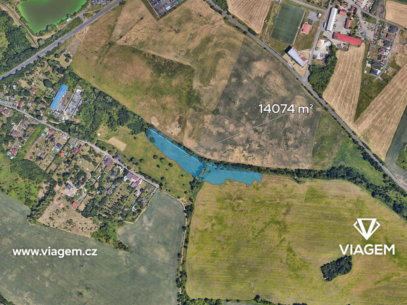 Prodej pole 1 688 m² – fotografie 2
