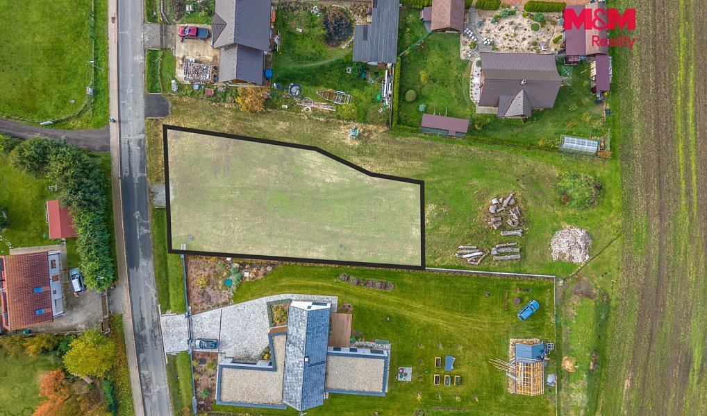Prodej stavebního pozemku 1 000 m², Mnichovo Hradiště – náhled fotky 3