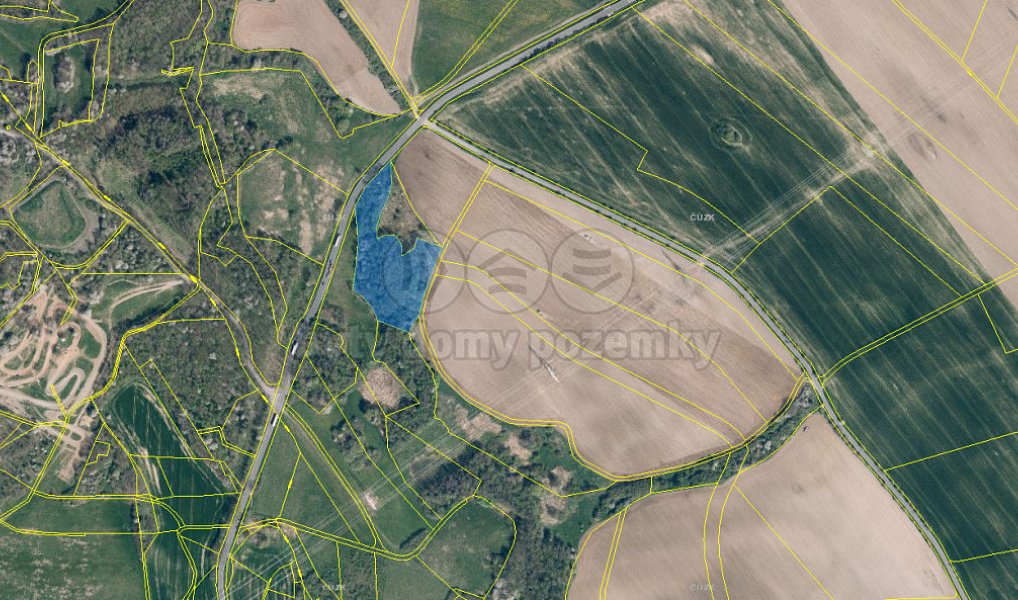 Prodej lesa 13 318 m², Blíževedly – náhled fotky 3