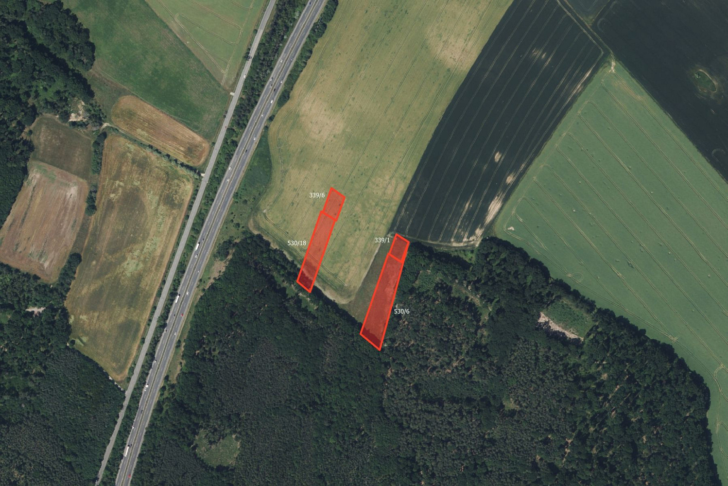 Prodej pole 12 333 m²