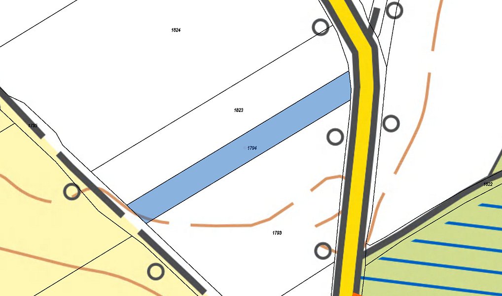 Prodej komerčního pozemku 1 362 m², Smidary – náhled fotky 3