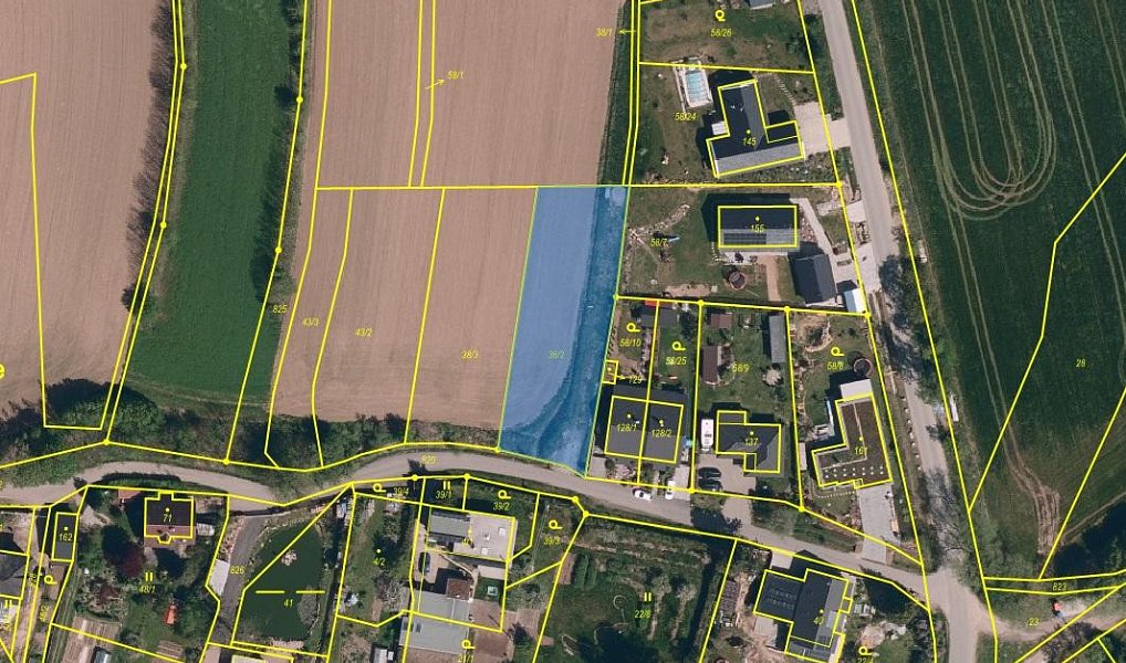 Prodej stavebního pozemku 1 282 m², Jihlava – náhled fotky 2