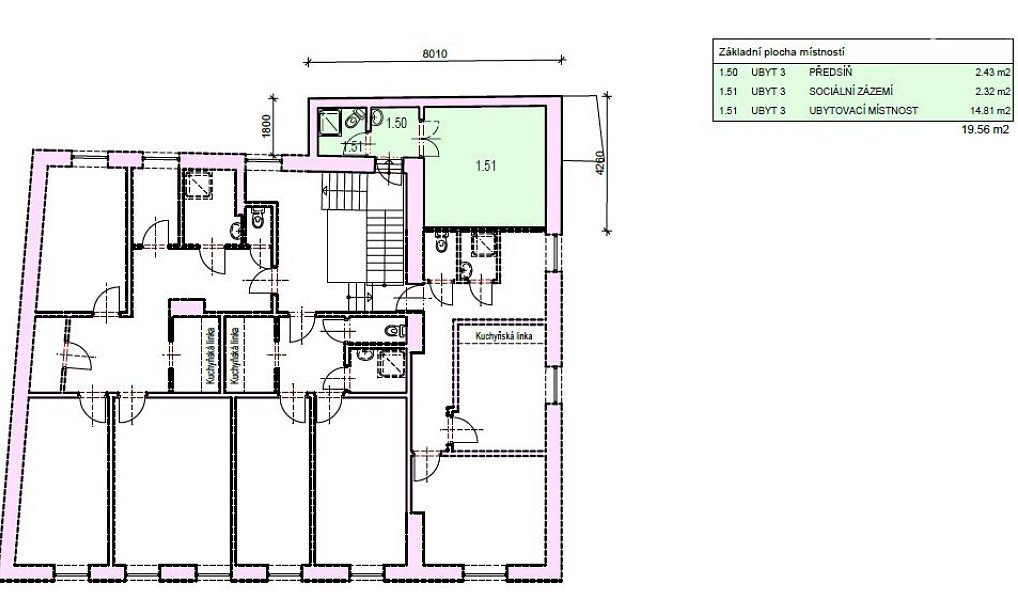 Prodej nájemního domu, činžáku 313 m², Kojice – náhled fotky 5