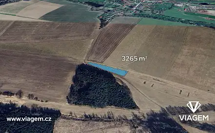 Prodej pole 544 m², Chotoviny, okres Tábor