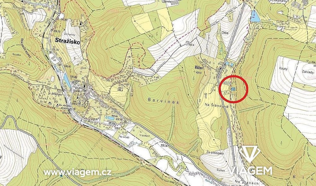 Prodej zahrady 972 m², Přemyslovice – náhled fotky 3
