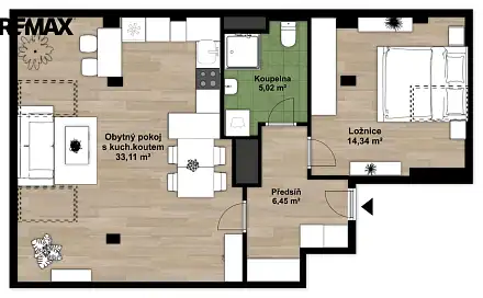 Prodej bytu 2+kk 59 m², Plzeň - Východní Předměstí