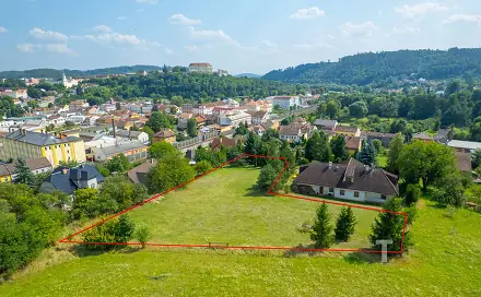 Prodej stavebního pozemku 2 868 m², Letovice, okres Blansko