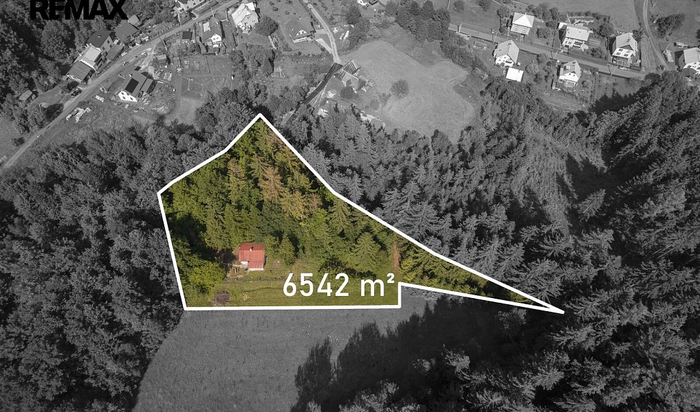Prodej stavebního pozemku 6 542 m², Prostřední Bečva – náhled fotky 2