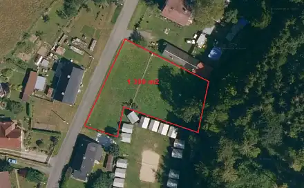 Prodej stavebního pozemku 1 399 m², Oskava, okres Šumperk