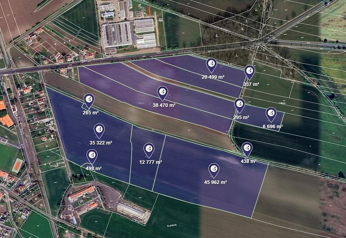 Prodej komerčního pozemku 174 942 m²