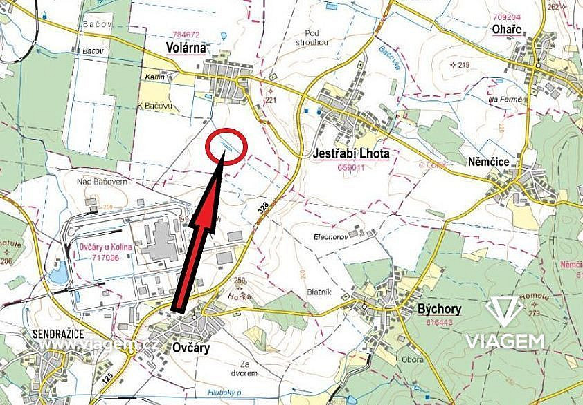 Prodej pole 478 m² – pohled 4
