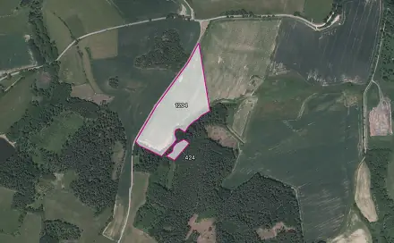 Prodej pole 17 194 m², Kuřimany, okres Strakonice