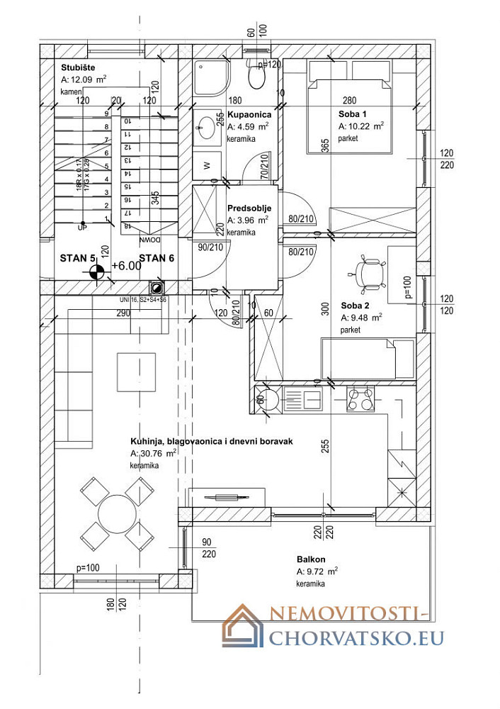 Prodej bytu 2+1 68 m² - Widok 2
